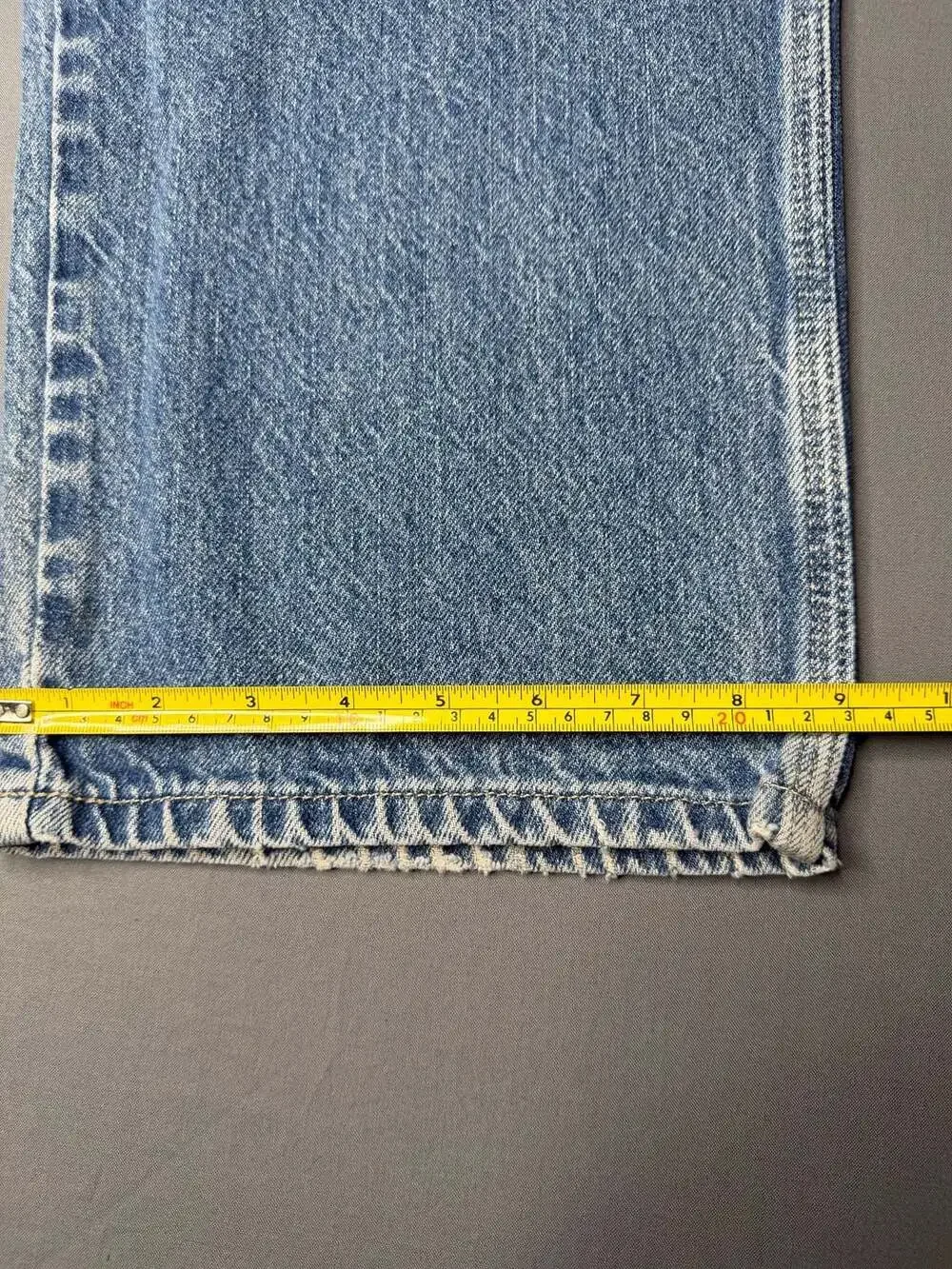 Vintage Dickies Relaxed Fit Carpenter Utility Work Jeans Light Wash Denim 38